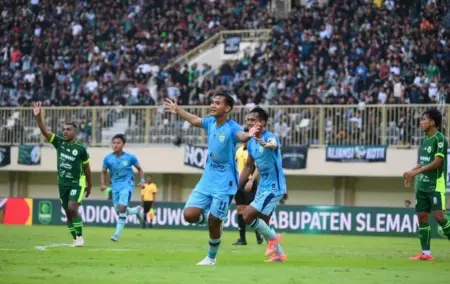 Debut Brilian Titan Agung, Persela Lamongan Curi Poin di Markas PSS Sleman Foto BeritaJatim.com