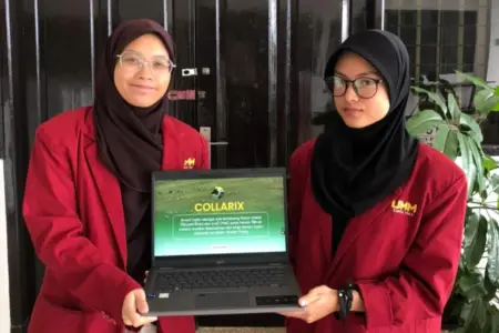 Mahasiswa UMM Kembangkan COLARIX, Kalung Pintar IoT–AI untuk Deteksi Dini PMK pada Ternak Foto BeritaJatim.com