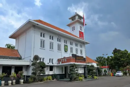 Balai Kota Madiun Sepi Pasca OTT KPK, Aktivitas Pejabat Nyaris Nihil Foto BeritaJatim.com