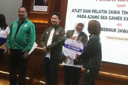 Bidik Hattrick Kontributor Emas Terbesar, KONI Jatim Jaga Konsistensi Pembinaan Atlet Foto BeritaJatim.com