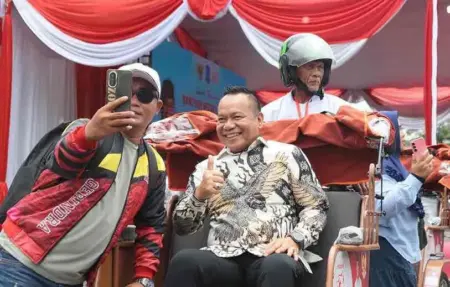 Ketua Komisi A DPRD Surabaya Apresiasi Becak Listrik Prabowo untuk Pengemudi Lansia Foto BeritaJatim.com