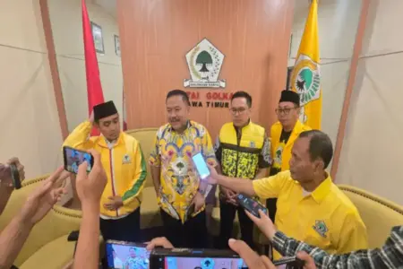 Wali Kota Madiun Kena OTT KPK, Golkar Tegaskan Tak Dukung Maidi di Pilwali 2024, Kader Gerindra? Foto BeritaJatim.com
