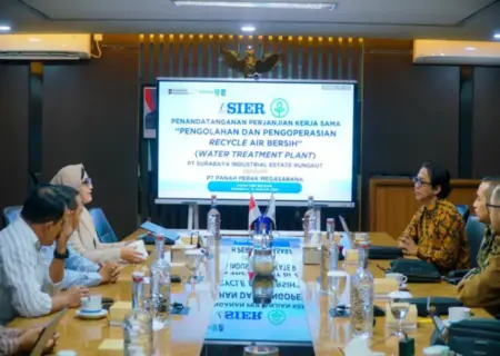 SIER dan PPM Kerja Sama Pengolahan Air Limbah Berbasis Teknologi Nano Bio Foto BeritaJatim.com