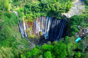 Izin Pengelola Wisata Coban Sewu Kabupaten Malang Terancam Dicabut Foto BeritaJatim.com
