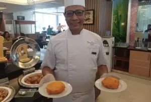 Sensasi Es Krim Goreng, Menu Andalan Buka Puasa di The Alana Hotel Surabaya Foto BeritaJatim.com