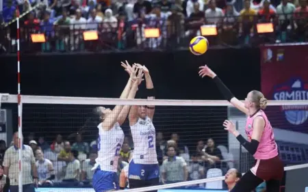 Gresik Petrokimia Jadi Tim Kedua Lolos Final Four Foto BeritaJatim.com