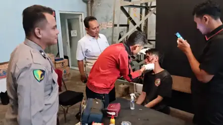 Begal Motor di Karangsono Wonorejo Tertangkap Warga, Pelaku Babak Belur Foto BeritaJatim.com