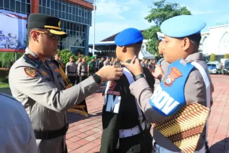 Jelang Ramadan, Polres Gresik Gelar Operasi Keselamatan Semeru 2026 Selama 14 Hari Foto BeritaJatim.com