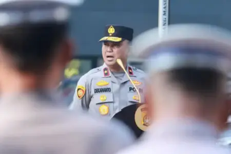 Brigjen Dekananto Eko Purwono Dianugerahi Satyalancana Wira Karya oleh Presiden Prabowo Foto BeritaJatim.com