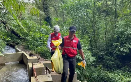 Polisi Ungkap Ciri-ciri Mayat Bayi di Tahura Raden Soerjo Pacet Mojokerto Foto BeritaJatim.com