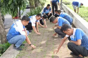 Sambut Ramadan 1447 H, Lapas Mojokerto Bersihkan Fasilitas Umum dan Renovasi Masjid Foto BeritaJatim.com