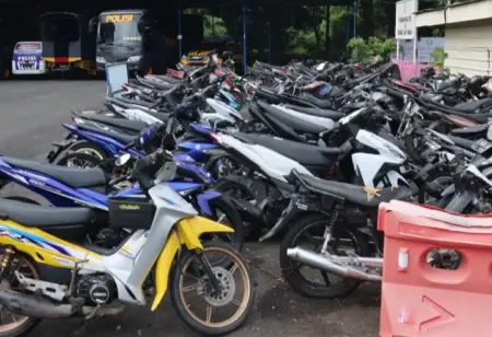 Motor Hilang dan Tertilang, Silahkan Cek di Satlantas Polres Pamekasan Foto BeritaJatim.com
