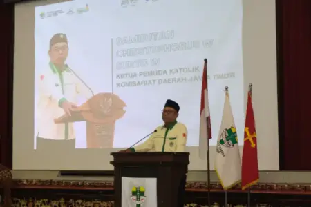 Pemuda Katolik Jatim Kenang Adi Sutarwijono sebagai Sosok Humble dan Peduli Kaderisasi Kaum Muda Foto BeritaJatim.com