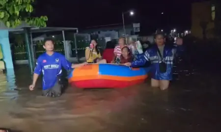 Jember Dikepung Banjir, Bupati Fawait Sebut Dua Persoalan Foto BeritaJatim.com