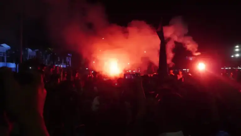 Hanya 1.120 Orang yang Menyaksikan Kekalahan Perdana Persid Jember di JSG Foto BeritaJatim.com