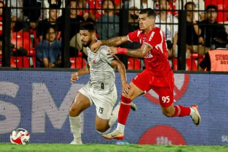 Babak Pertama Persijap Vs Madura United Berakhir Imbang 0-0 Foto BeritaJatim.com