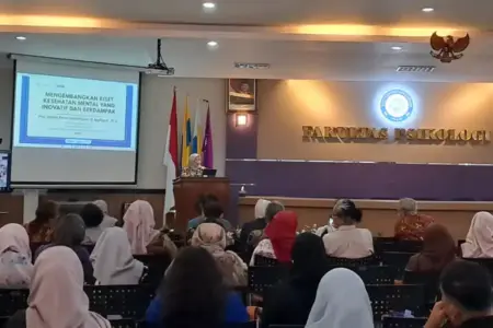Dampak Krisis Kesehatan Mental, Psikologi Unair Tekankan Literasi dan Kesejahteraan Kerja Foto BeritaJatim.com