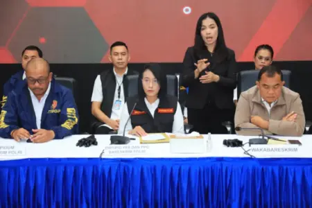 Bareskrim Polri Bongkar Sindikat Perdagangan Bayi Nasional Bermodus Dokumen Palsu Foto BeritaJatim.com