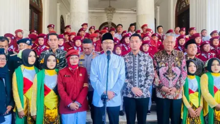 Mensos Tinjau Sekolah Rakyat di Tuban, Pembangunan Telan Biaya Rp50 Miliar Foto BeritaJatim.com