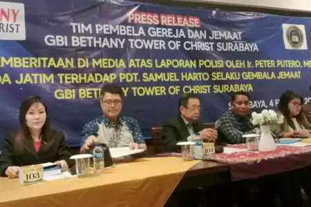 Pengacara Pendeta Samuel Bantah Gelapkan Aset Gereja Foto BeritaJatim.com