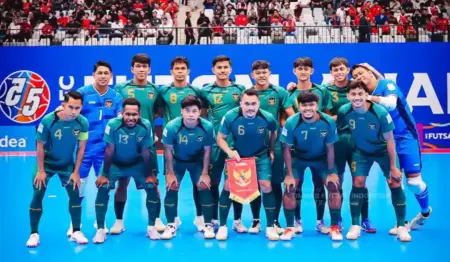 Timnas Futsal Indonesia Jumpa Jepang di Semifinal Piala Asia Futsal 2026 Foto BeritaJatim.com