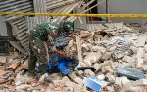 Ledakan Dahsyat di Sumenep: 1 Rumah Rusak, 2 Orang Luka Foto BeritaJatim.com