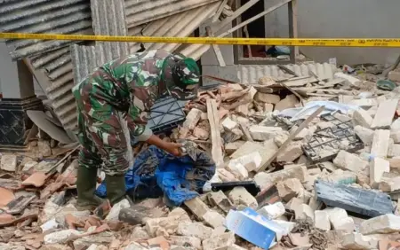 Ledakan Dahsyat di Sumenep: 1 Rumah Rusak, 2 Orang Luka Foto BeritaJatim.com