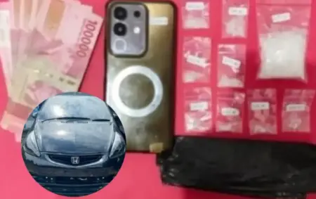 Ratu Residivis Narkoba Kembali Diringkus Polisi di By Pass Gempol Foto BeritaJatim.com