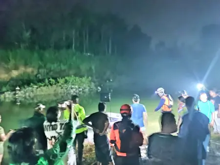 Tragedi Bekas Galian C Winongan Pasuruan, Remaja 13 Tahun Hilang Tenggelam Foto BeritaJatim.com