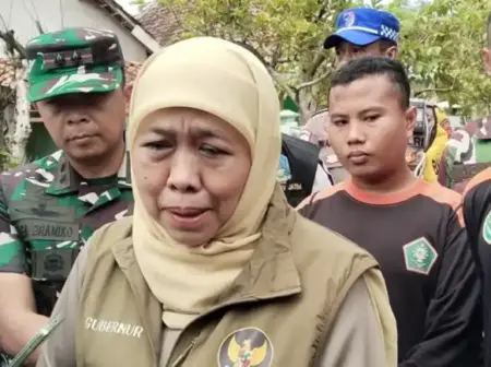 Rejoso Terendam, Gubernur Ungkap Penyebab Air Bertahan Lama Foto BeritaJatim.com