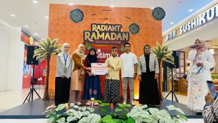 Citimall Tuban Bagikan Santunan dan Kebahagiaan di Bulan Ramadan untuk 50 Anak Yatim Piatu Foto BeritaJatim.com