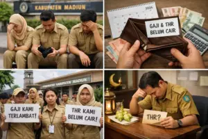 Nasib PPPK Paruh Waktu Madiun: Gaji 2 Bulan Belum Cair, THR Belum Jelas Foto BeritaJatim.com