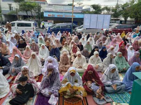 6 Titik Salat Id di Sumenep, Termasuk Halaman Kantor Bupati Foto BeritaJatim.com