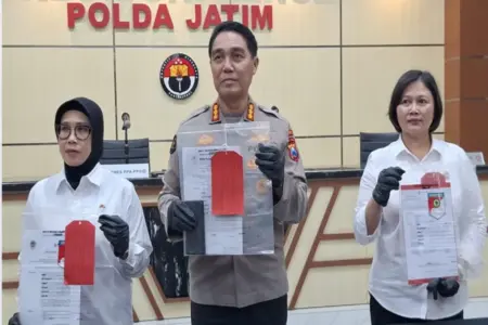 Diduga Lakukan Pelecehan Seksual, Polda Jatim Tahan Pelatih Bela Diri Foto BeritaJatim.com
