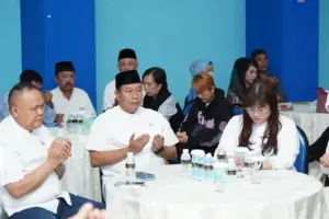 Bukber-Santunan Anak Yatim, Ketua Fraksi Demokrat DPRD Jatim: Kader Harus Dekat Rakyat Foto BeritaJatim.com