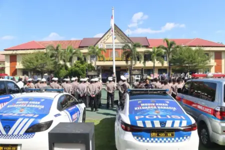 Operasi Ketupat Semeru 2026, Ini Lokasi Pospam dan Posyan Polres Magetan Foto BeritaJatim.com