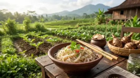 Manfaat Mie Porang Sebagai Pengganti Karbohidrat Foto BeritaJatim.com