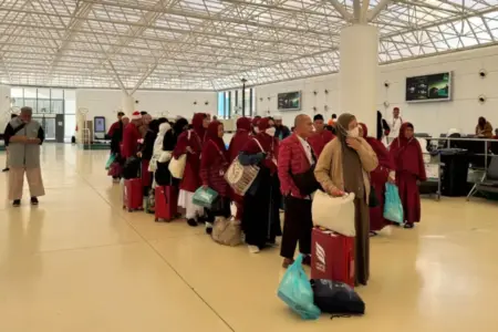 14.796 Jemaah Umrah Tiba di Indonesia, Kemenhaj Kawal Ketat Kepulangan di Jeddah Foto BeritaJatim.com