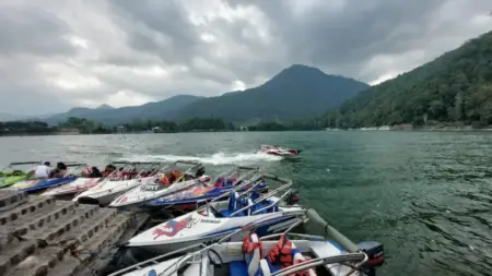 Longsor di Sisi Selatan, Disbudpar Magetan Pastikan Telaga Sarangan Tetap Buka dan Aman Foto BeritaJatim.com
