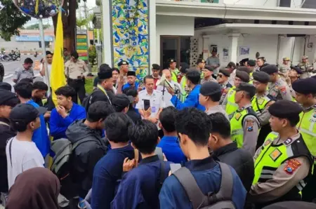PMII Tuban Soroti Tambang Ilegal yang Rugikan Masyarakat dan Lingkungan Foto BeritaJatim.com