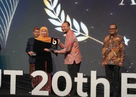 KEK JIIPE Gresik Raih Award Beritajatim.com, Kategori Magnet Investasi Terkuat di Jatim Foto BeritaJatim.com