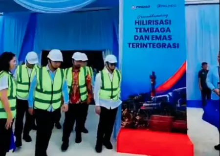 Gresik Jadi Episentrum Industri, Proyek Raksasa Tembaga dan Emas Dimulai Foto BeritaJatim.com