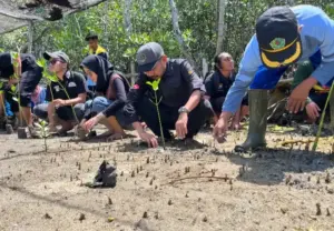 Cara AJP Kawal Isu Lingkungan di Pamekasan Foto BeritaJatim.com