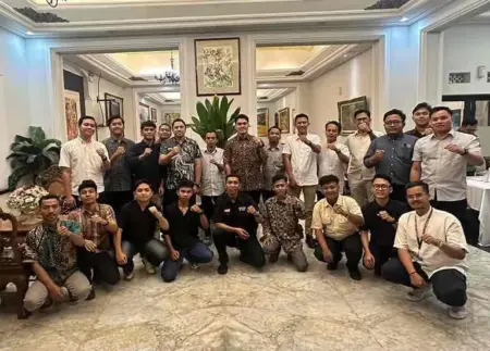 Gerindra Surabaya Diskusi dengan Cipayung Plus, Bahas Program Nasional hingga Isu Perkotaan Foto BeritaJatim.com