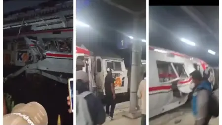 KAI Fokus Evakuasi Penumpang di Stasiun Bekasi Timur Foto BeritaJatim.com
