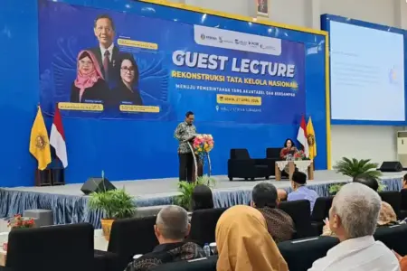 Mahfud MD Sebut Konfigurasi Politik Rusak Merit Sistem Foto BeritaJatim.com