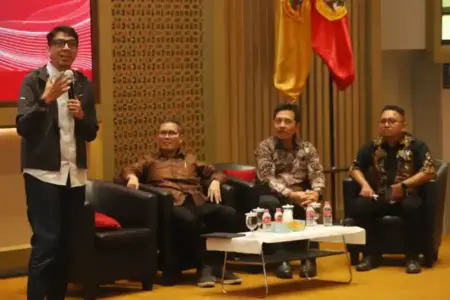 Seminar Untag Surabaya Bedah Reaktualisasi Konstitusionalisme Pancasila Foto BeritaJatim.com