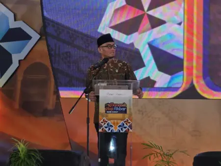 Kemenhaj Gelar Expo UMKM Terintegrasi Manasik Haji 2026 untuk Perkuat Ekonomi Umat Foto BeritaJatim.com