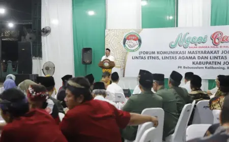 Wakil Bupati Jombang Apresiasi Ngopi Bareng FKMJ: Momen Kerukunan Antar-Etnis, Agama, dan Budaya Foto BeritaJatim.com