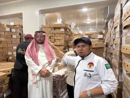 Jamin Kualitas Konsumsi Jemaah, Pengawasan Katering di Madinah Berlapis Foto BeritaJatim.com